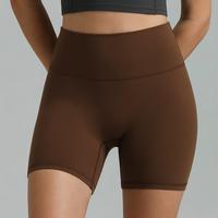 Colorfulkoala Women's No Front Seam Dreamlux High-Waisted Yoga Shorts 6\