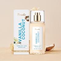 Vanilla Coconut Body Mist Spray, Long Lasting Scent Fragrance for Women & Men, Portable Unisex Perfume for Daily Use, Cosmeti...