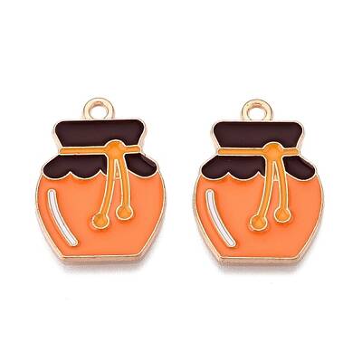 Thanksgiving Day Theme Alloy Enamel Pendants
