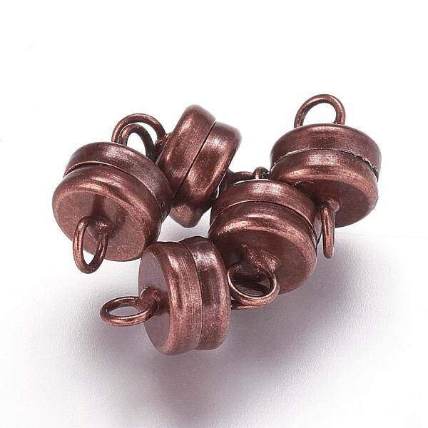 Brass Magnetic Clasps with Loops