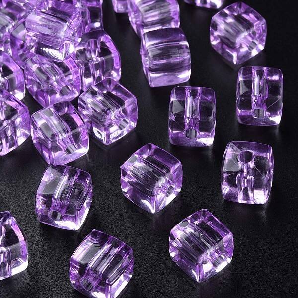 Transparent Acrylic Beads