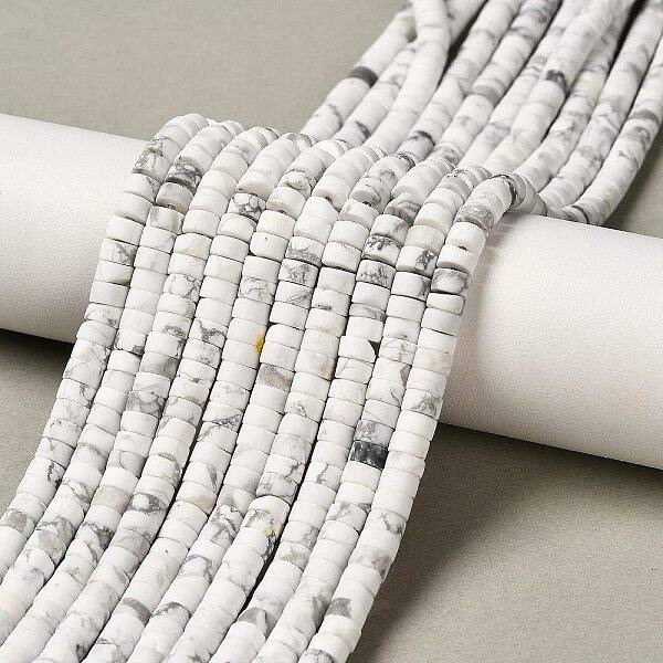 Natural Howlite Beads Strands