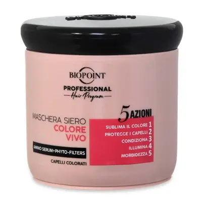 Biopoint Maschera Siero Colore Vivo 400 Ml