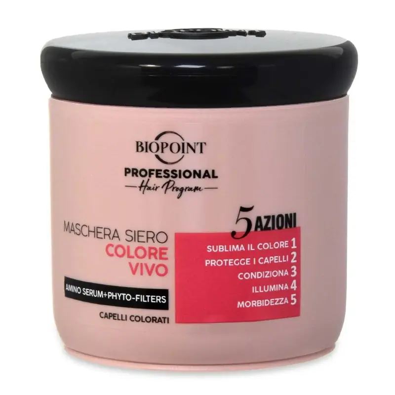 Biopoint Maschera Siero Colore Vivo 400 Ml