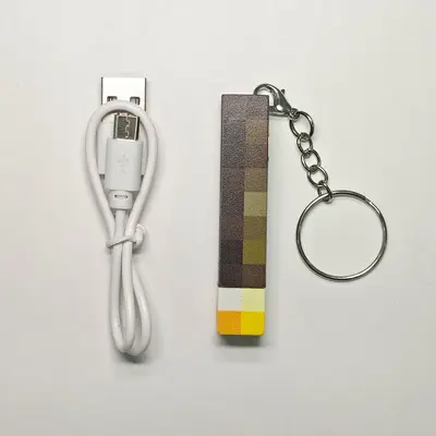 Upgraded Version (Colorful & Magnetic) Portable Pocket Torch Toy Torch Keychain Key Ring for Party Favors Camping