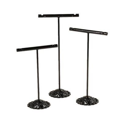 T Bar Iron Earring Displays Sets