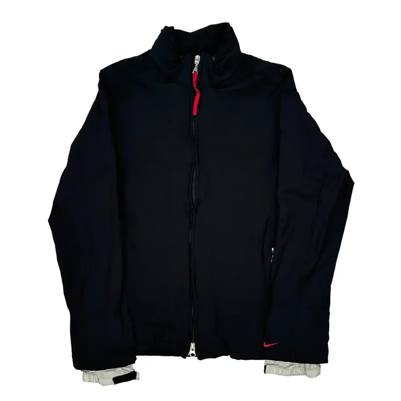 Nike Sphere Track Jacket - Medium Black Nylon Blend