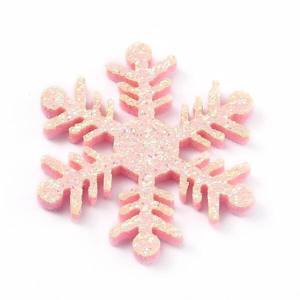 Snowflake Felt Fabric Christmas Theme Decorate