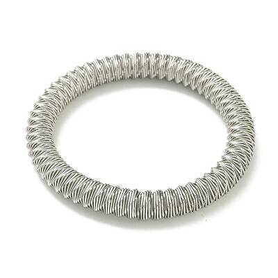 Non-Tarnish Adjustable 304 Stainless Steel Twist Spring Wire Bracelets