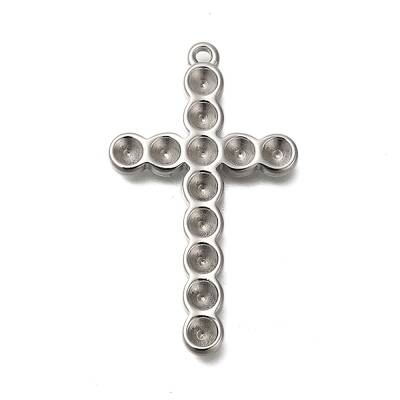 304 Stainless Steel Pendant Rhinestone Settings