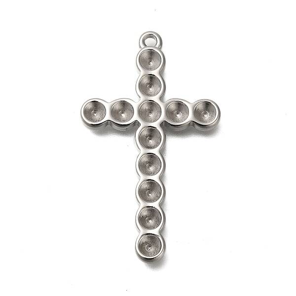 304 Stainless Steel Pendant Rhinestone Settings