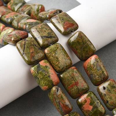 Natural Unakite Beads Strands