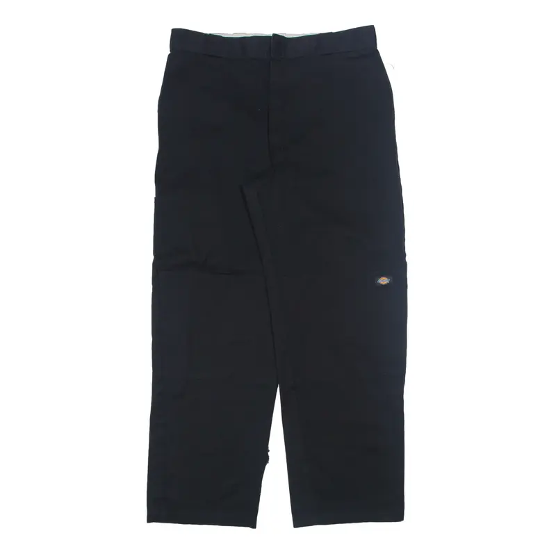 DICKIES Workwear Trousers Black Regular Straight Mens W38 L34