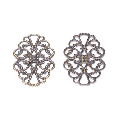 Iron Filigree Joiner Links