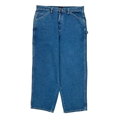 Emergency Exit Baggy Carpenter Jeans - 38W 29L Blue Cotton