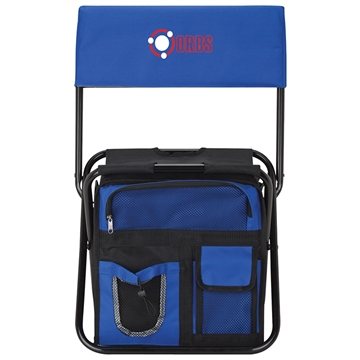 6 Customized Richmond Cooler Bag Chair - 24-Can Capacity