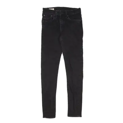 LEVI'S Taper BIG E Jeans Black Denim Slim Skinny Womens W25 L30