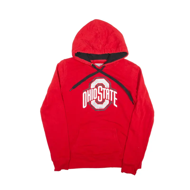 CAMPUS CLASSICS Ohio State Hoodie Red Pullover Womens S