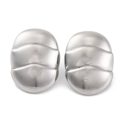 Non-Tarnish 304 Stainless Steel Stud Earrings for Women