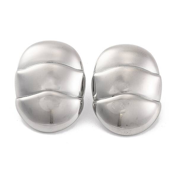 Non-Tarnish 304 Stainless Steel Stud Earrings for Women