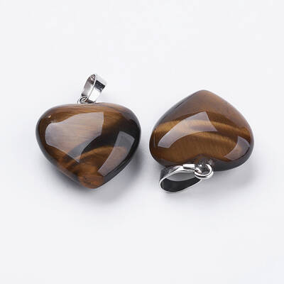 Natural Tiger Eye Pendants