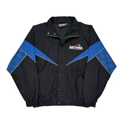 Daytona International Speedway Isc Graphic Jacket - 2XL Black Polyester | Size: xx-large