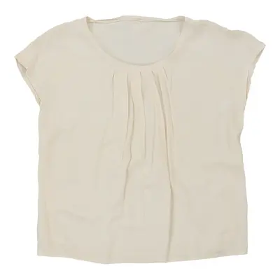 Unbranded Blouse - Large White Silk