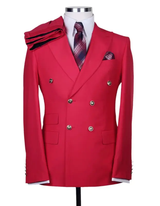 Mens Double breasted Suit - 