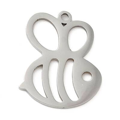 Non-Tarnish 5Pcs 201 Stainless Steel Charms