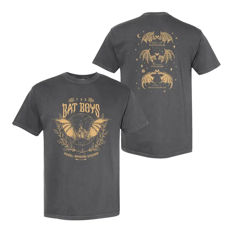 The Bat Boys Comfort Color t-Shirt Night Court Acotar Azriel Acotar Tshirt Azriel  Crewneck Unisex Comfort Merch