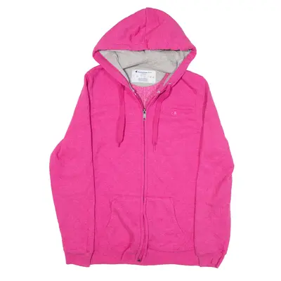 CHAMPION Pink Hoodie L