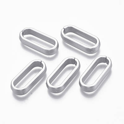 Spray Painted CCB Plastic Linking Rings