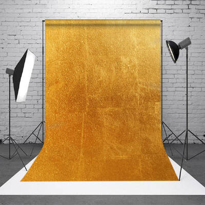 Golden Foil Textured Portrait Photo Studio Backdrop - Aperturee