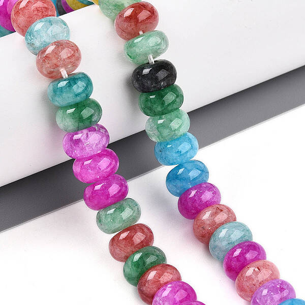 Natural Quartz Crystal Beads Strands