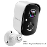 Vision Well Solar Powered Wireless Security Cameras for Home Outdoor , 1080P HD Clear Picture WiFi Security with Spotlight an...