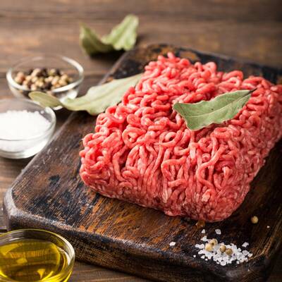 BlackboxMeats Beef Ground Angus Chuck 80/20 - 1LB Brick, 1lb