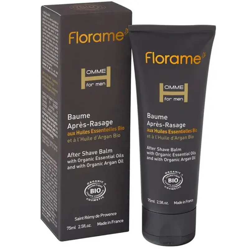 Florame Homme For Men Organic Aftershave Balm 75ml