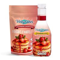 Vicky Cakes Pancake Mix & Syrup Bundle: Pick your favorite flavor!