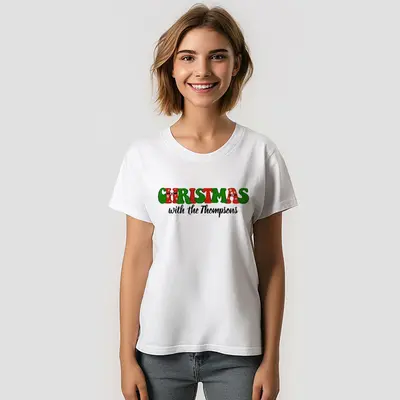Personalized Name Family Christmas Reunion T-Shirt