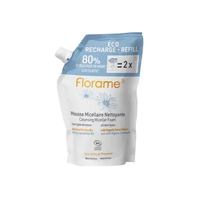 Florame Eco Micellar Mousse Refill Bio Cleanser 300ml