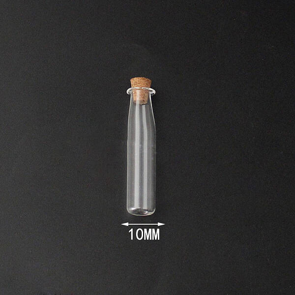 Mini High Borosilicate Glass Bottle Bead Containers