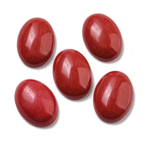 Synthetic Coral Cabochons