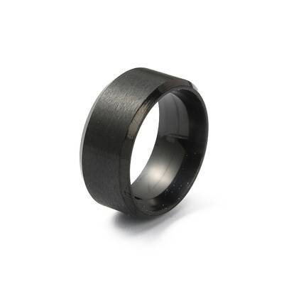 201 Stainless Steel Plain Band Ring for Women