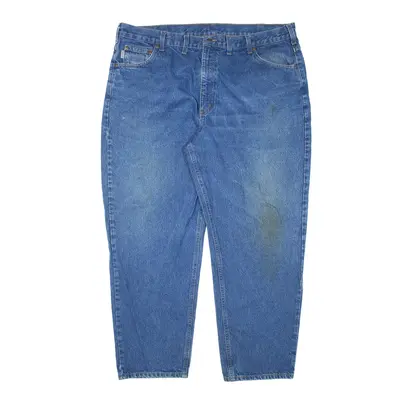 CARHARTT Jeans Blue Denim Relaxed Tapered Mens W41 L30