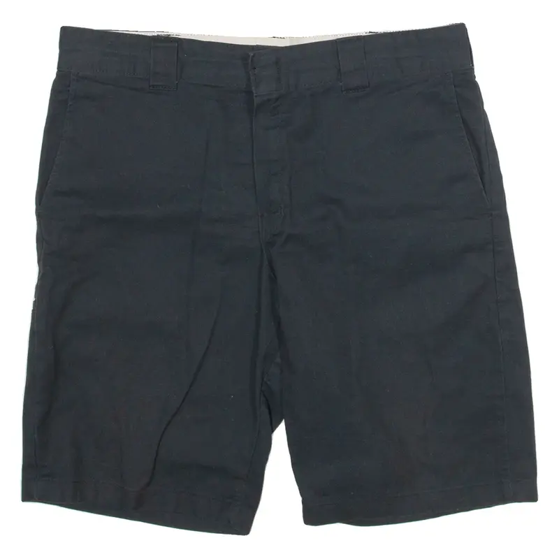 DICKIES Mens Workwear Shorts Black L W36