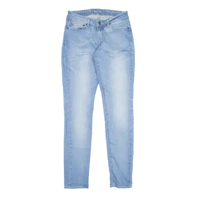 LEVI'S Modern Rise Jeans Blue Denim Slim Skinny Womens W25 L32