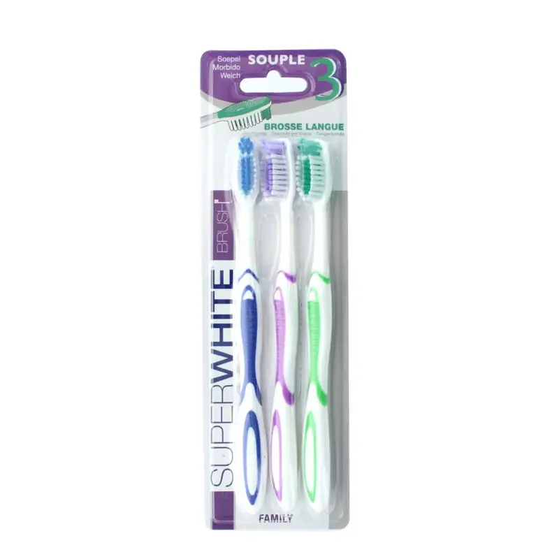 Superwhite Family X3 Soft Toothbrush
