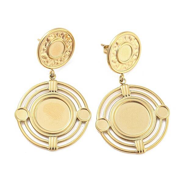304 Stainless Steel Stud Earring Findings