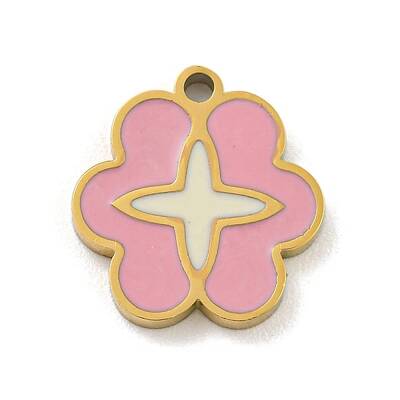 316 Surgical Stainless Steel Enamel Charms