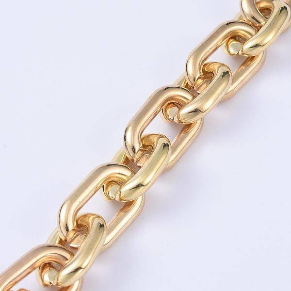 Handmade CCB Plastic Figaro Chains